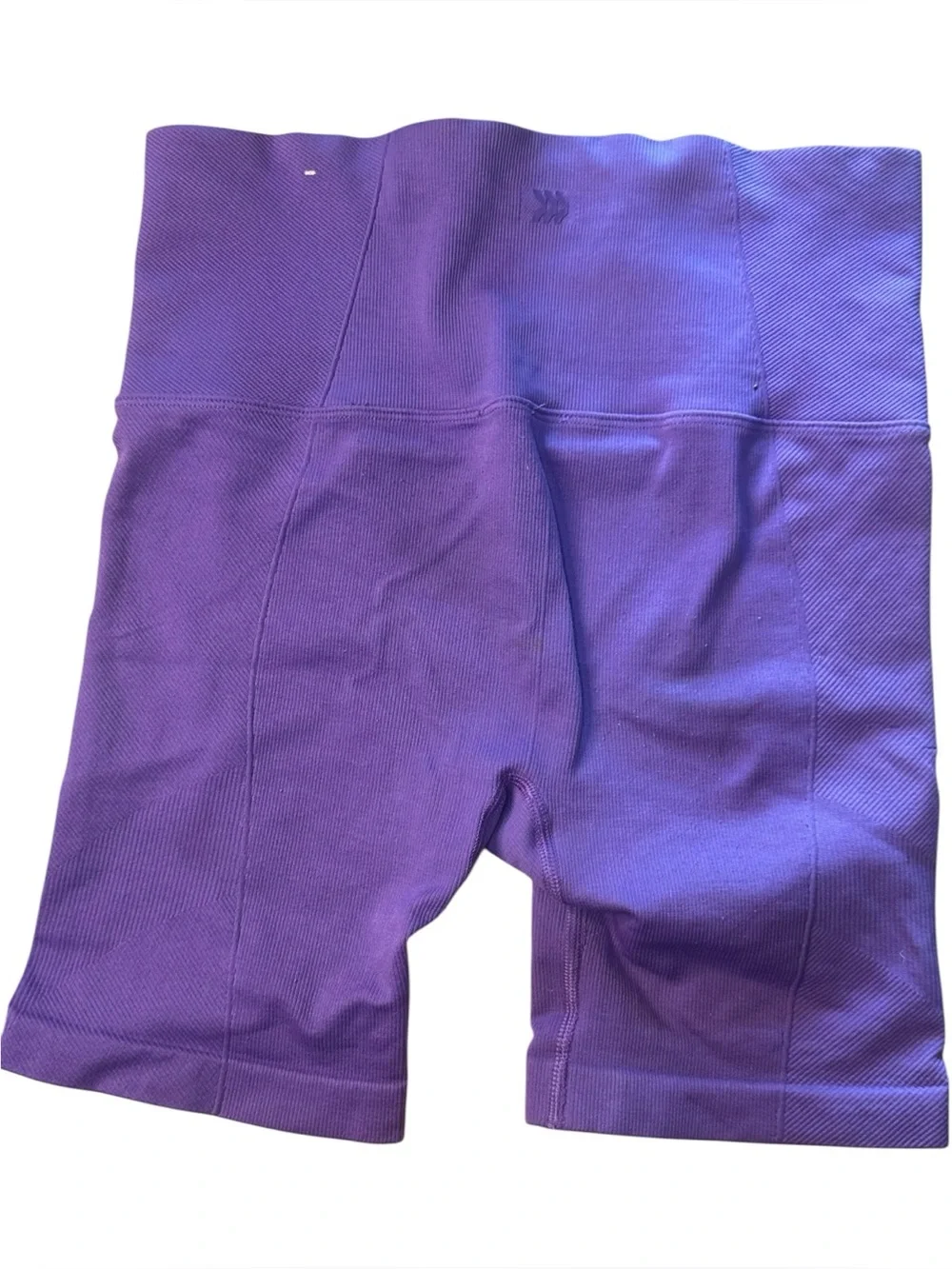 All in Motion Women’s M Purple Seamless High Rise Biker Shorts Yoga Workout